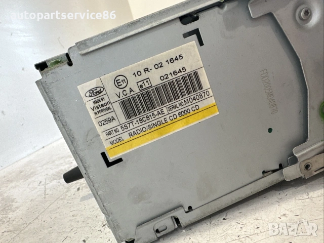 CD плейър за Ford Mondeo 2.0 TDCi (2003) 5S7T-18C815-AE, снимка 3 - Части - 55102064