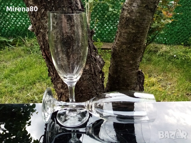 5 кристални чаши за вино, снимка 4 - Чаши - 54428206
