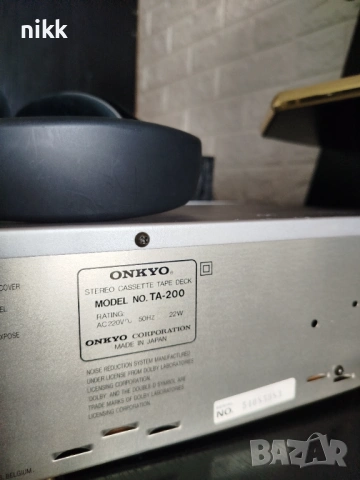 ONKYO TA-200, снимка 3 - Декове - 54672919