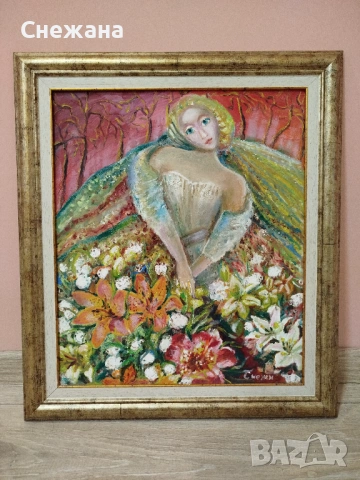 Картина маслени бой 