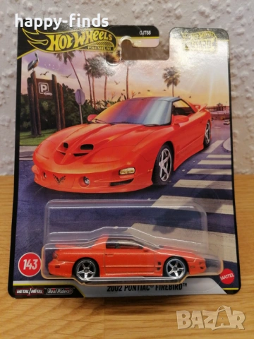 Hot Wheels  2002 Pontiac Firebird (червен)