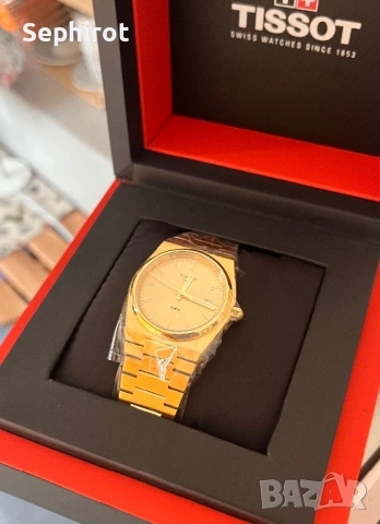 Tissot PRX Gold 35mm - Т137.210.33.021.00, снимка 2 - Мъжки - 54836666