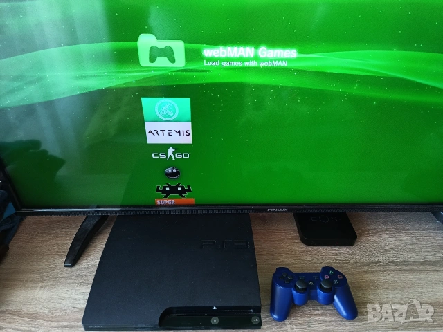 Playstation 3 (ps3) 320Gb с Evilnat Cobra 4.92 + 24 игри