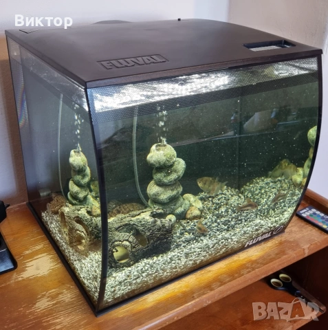 Аквариум Hagen Fluval Flex 57, снимка 3 - Аквариуми - 55081754