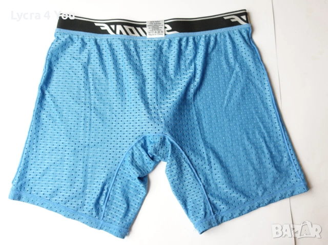 S/M нови мъжки боксерки в син цвят с отвори, снимка 4 - Бельо - 54209580