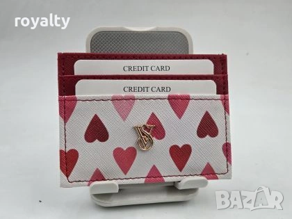 Нов Кожен Картодържател Различни Марки Louis Vuitton Victoria's Secret Gucci , снимка 3 - Портфейли, портмонета - 55172067
