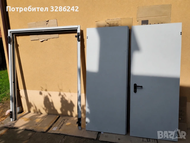 Огнеупорна врата, снимка 2 - Строителни материали - 55152467