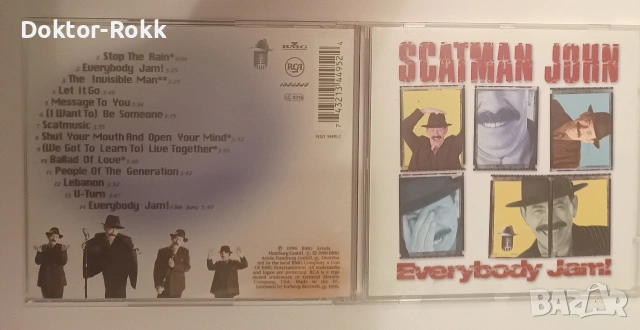 Carter USM & Scatman John - оригинални дискове , снимка 2 - CD дискове - 54530981