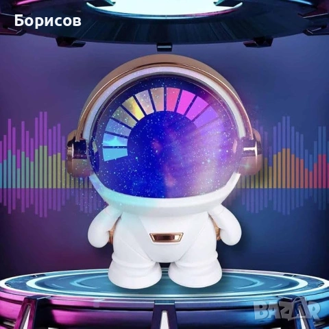 Bluetooth колонка във формата на астронавт- Space Robot Sound, снимка 9 - Bluetooth тонколони - 55163810