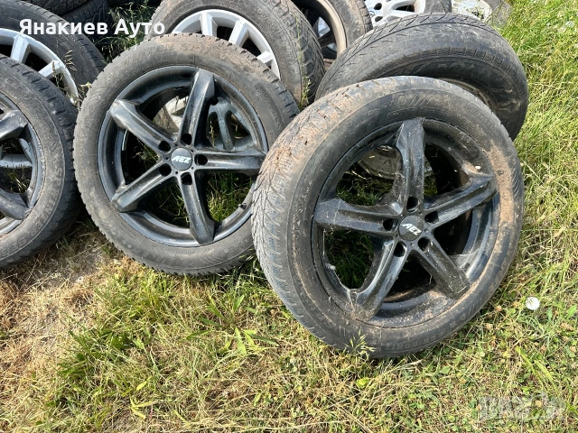 Джанти с гуми AEZ 17” 5x112, снимка 3 - Части - 55132874