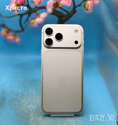 ГАРАНЦИОНЕН!!! Apple iPhone 17 Pro Max, 2TB, 5G, Silver + подарък ново зарядно у-во Apple , снимка 6 - Apple iPhone - 54617992