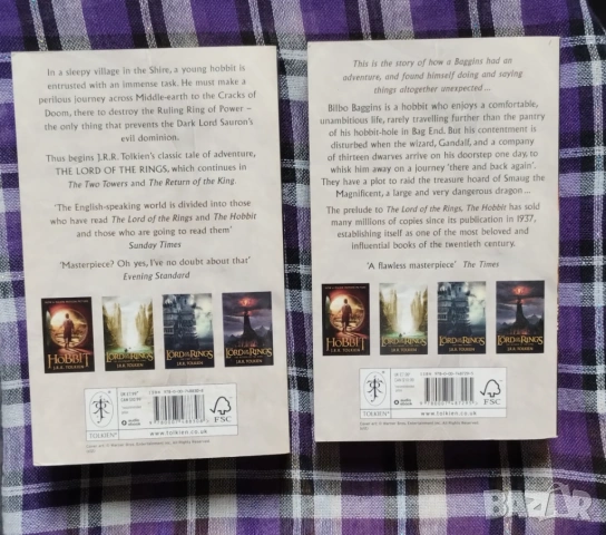 Лот от две книги на Дж. Р. Р. Толкин на английски , снимка 3 - Художествена литература - 54067012