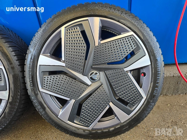 Оригинални джанти и гуми 5x112 8.5/9J 57.1мм от Skoda Enyaq VRS Coupe, снимка 7 - Гуми и джанти - 54569703