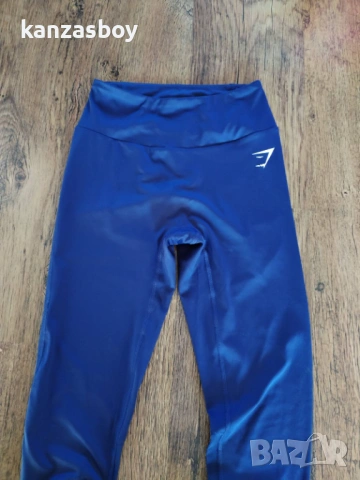 Gymshark Sport Running Leggings Neptune Purple - дамски фитнес клин КАТО НОВ С, снимка 7 - Клинове - 54839404