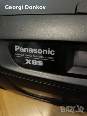 Ретро радиокасетофон с CD Panasonic RX-DT401 – Перфектно състояние, снимка 4 - Радиокасетофони, транзистори - 55564985