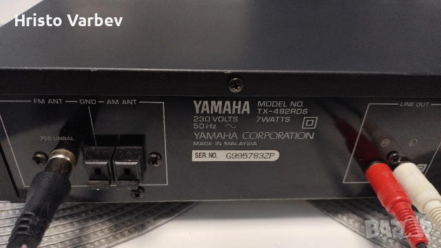 Yamaha TX-492 RDS, снимка 7 - Радиокасетофони, транзистори - 54334007