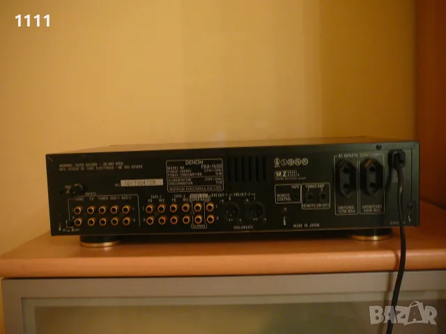 DENON  PRA-1500, снимка 6 - Ресийвъри, усилватели, смесителни пултове - 55414762