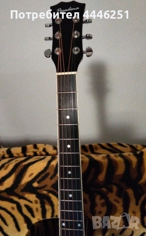 Продавам електро акустична китара Pasadena SG028C-BK с Fishman 301, снимка 6 - Китари - 54369315