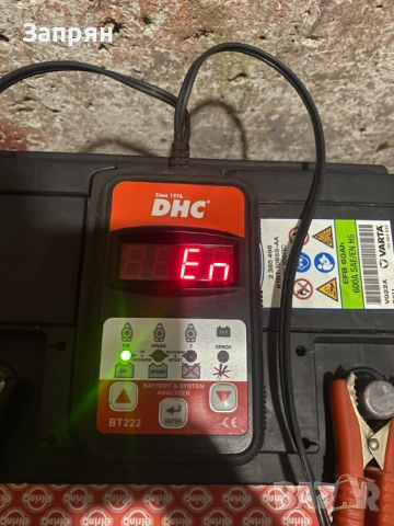 Акумулатор EFB Варта/Varta 60 ам/ч 600 А оригинален на Форд/Ford, снимка 3 - Части - 54098891