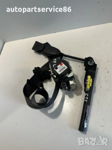 Преден ляв черен предпазен колан за Vauxhall Astra J GTC (2014) 13443558