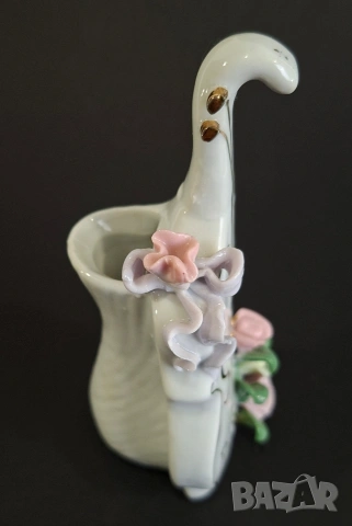 Порцеланова ваза вилончело, снимка 5 - Вази - 54292894