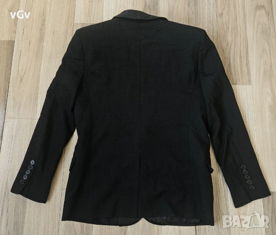 Дамски белейзър с кожени ривери Saint Laurent - S/M, снимка 5 - Сака - 54414638