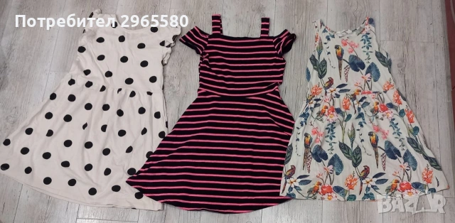 Лот от 5 летни роклички, ръст 134-140 см.