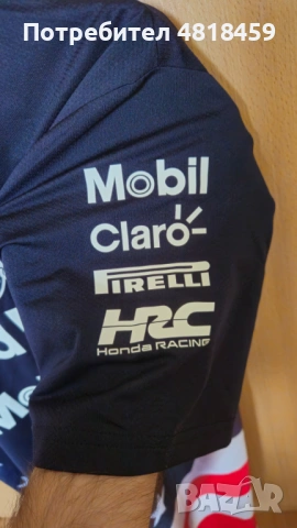 Red Bull F1 USGP Castore тениска, снимка 4 - Тениски - 54891215