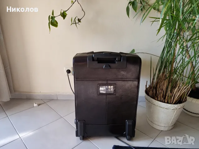 Куфар 2бр колелца "LE-SANDS" Ест. кожа  53/36/25см  "15€"!+Доставка!, снимка 3 - Куфари - 55243827