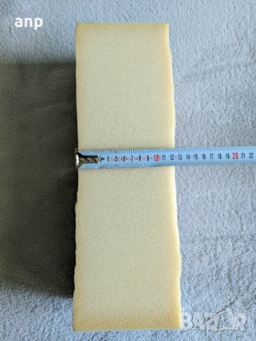 Дунапрен на парчета - 39x13x5 см., снимка 6 - Други стоки за дома - 54006416