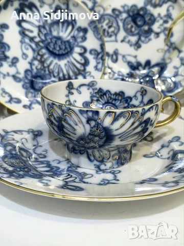 Руски порцелан ЛФЗ , снимка 3 - Сервизи - 54015014