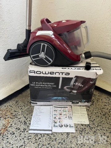 Прахосмукачка без Торба Rowenta Compact Power XXL (RO4B23EA) 900W, 2.5L!