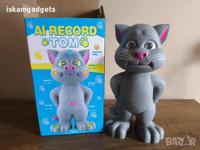 Интерактивна кукла говорещия котарак Том - My Talking Tom