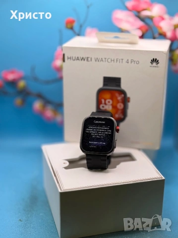 Смарт часовник HUAWEI Watch Fit 4 Pro, Black 