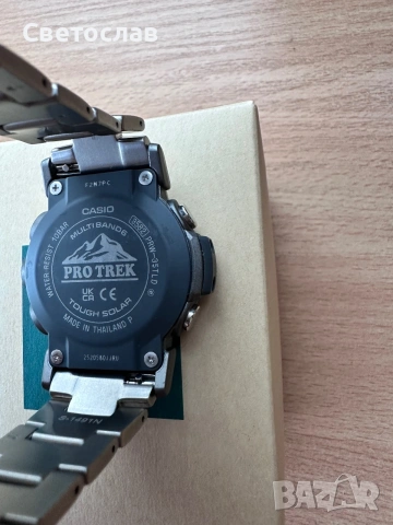 Часовник Casio Pro Trek PRW-35TLD-7JF Solar, снимка 7 - Мъжки - 54982254