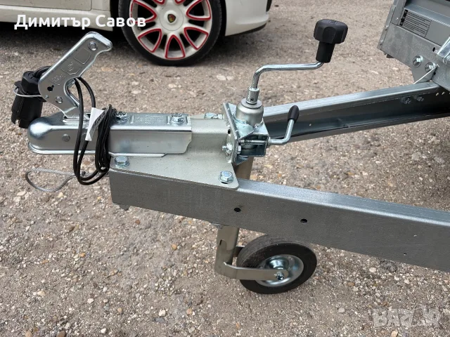 Туристическо ремарке MARTZ PREMIUM 201R с брезент и шпригли Н-110 С РЕСЬОРИ И АМОРТИСЬОРИ, снимка 13 - Ремаркета - 55394867