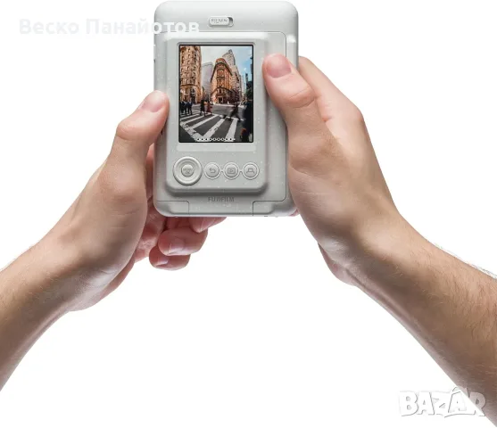 Хибриден фотоапарат за моментални снимки Fujifilm INSTAX Mini LIPLAY, снимка 8 - Фотоапарати - 55462734