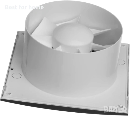 EUROPLAST Вентилатор за баня с таймер с диаметър 125 мм - 5" Вентилатор за баня, снимка 6 - Други стоки за дома - 54090346