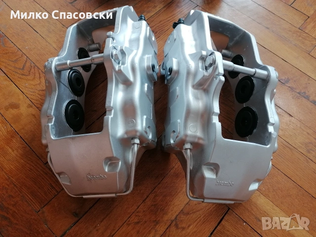 Продавам комплект оригинални спирачни апарати Brembo 18Z, снимка 3 - Аксесоари и консумативи - 54996533