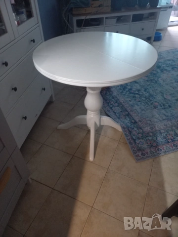 Маса трапезна разтегателна от масив, снимка 10 - Маси - 53237272