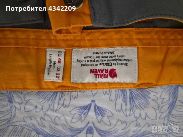 fjallraven keb trousers 48 EU, снимка 2 - Спортни дрехи, екипи - 54575536