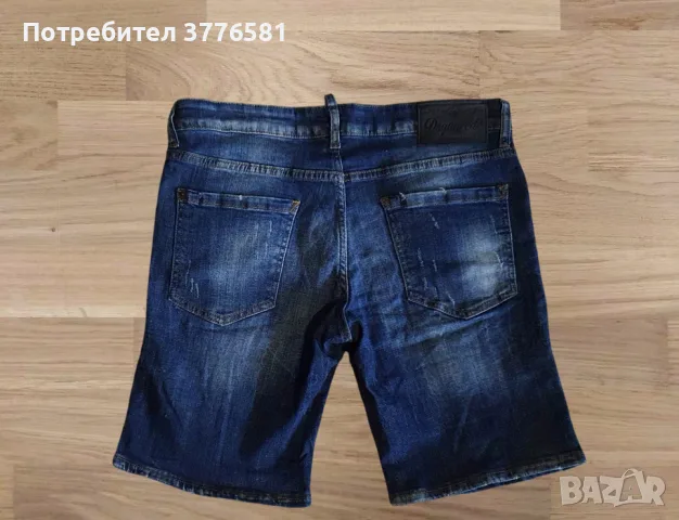 Мъжки къси панаталони DSQUARED 2 дънки , снимка 2 - Къси панталони - 55396872