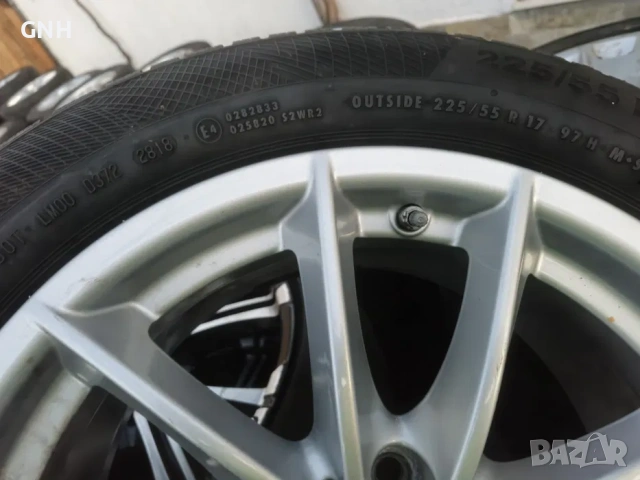 Джанти Bmw 17 цола , 5х112 , 7.5j ,et27 , 225/55/17 Mercedes Audi, снимка 6 - Гуми и джанти - 54493251