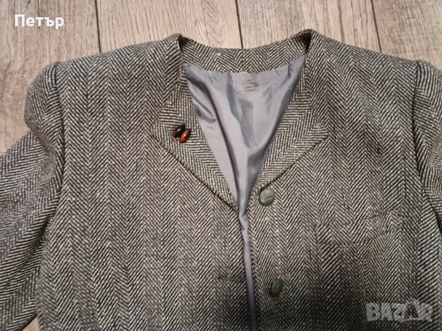 Продавам сиво-бежово елегантно дамско сако, снимка 3 - Сака - 54305165