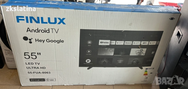 ***КАТО НОВ*** Finlux 55 Android TV