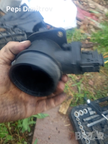 Дебитомер за BMW E87 116i AIR FLOW METER, 0280218075 ,7566986, снимка 4 - Части - 54480708