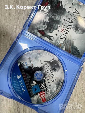 Assassin’s Creed III Remastered, снимка 2 - Игри за PlayStation - 55238157