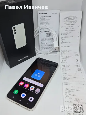Samsung Galaxy S23 5G 128Gb/8Ram Cream, снимка 2 - Samsung - 55683162
