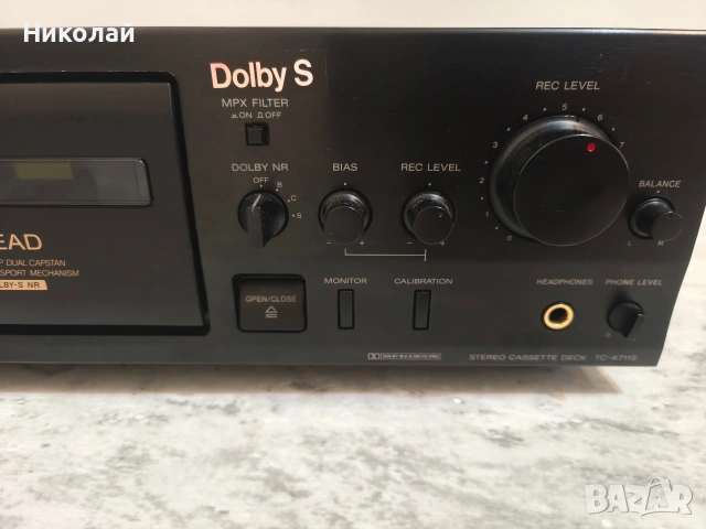 Продавам дек Sony TC-K 711S, снимка 2 - Декове - 54743352
