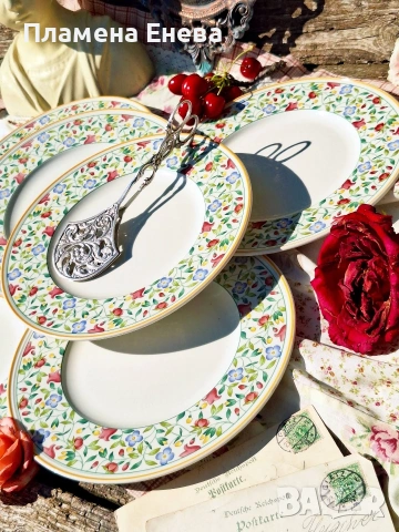 Villeroy & Boch 6 чинии , снимка 3 - Чинии - 54929090